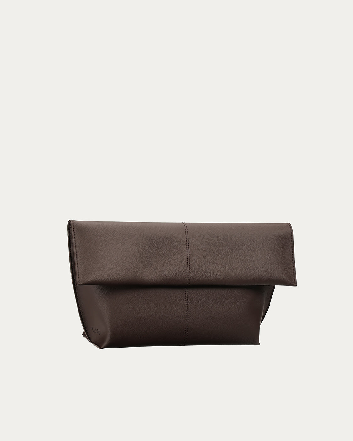 Seamed Clutch Espresso